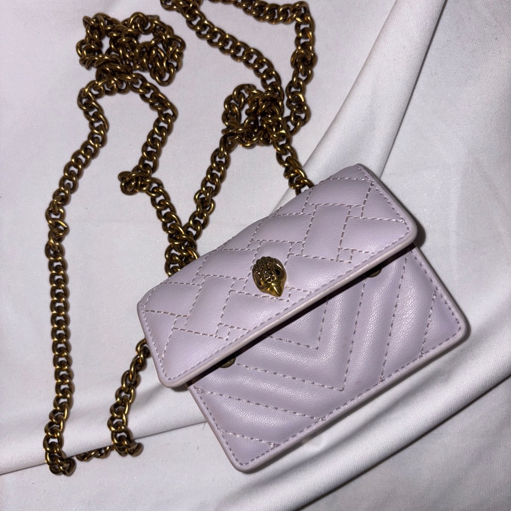 NWOT KURT GEIGER MICRO KENSINGTON | RARE LILAC COLOR!